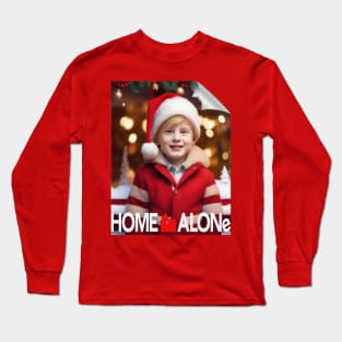 home alone merry christmas new version poster style 3 Long Sleeve T-Shirt